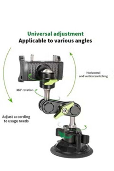 ELTRAZONE Universal Ball Head Car Phone Mount – 360° Rotating for Full Adjust...