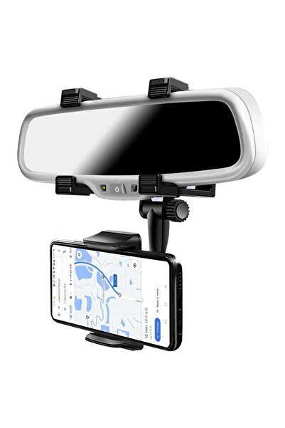 ELTRAZONE Car Rearview Mirror Phone Holder - Car Phone Mount with 270° Swivel...