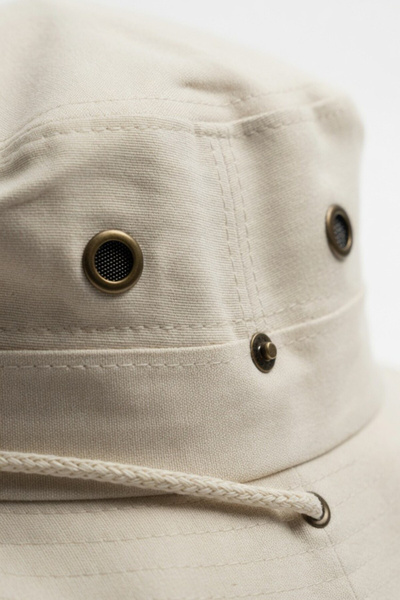 Mollycrush Premium Safari Outdoor Fishing Hat |   Beige Unisex Daily Use Model
