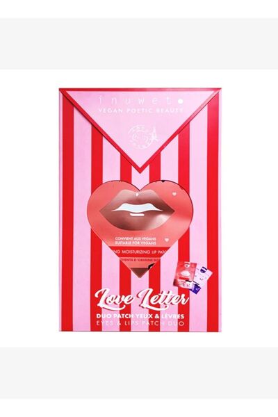 Inuwet Love Letter Lip and Eye Mask Set