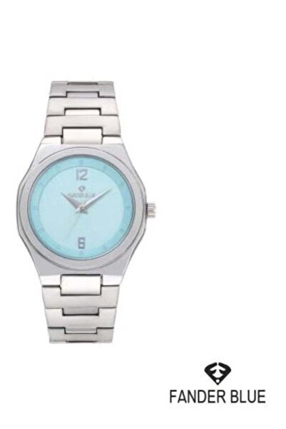 FANDER BLUE Men's Watch with Steel Strap and Dial