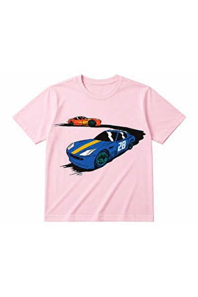 VODEXA Μπλουζάκι Unisex Oversize με στάμπα RACEWAY, 100% βαμβακερό, άνετη εφα...