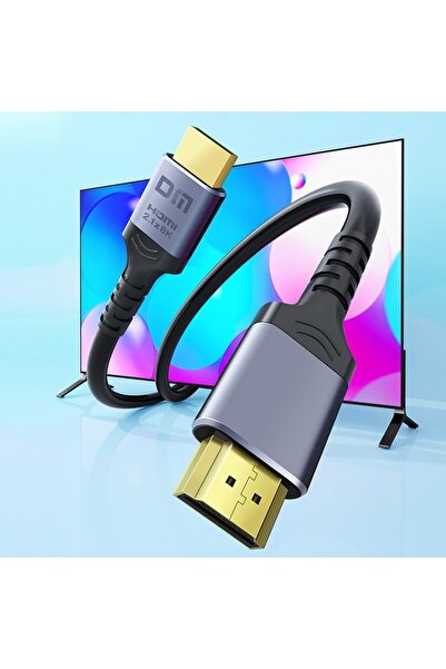 Yıldızan كابل نقل الصوت والفيديو HI002S 8K/60Hz 4K/144Hz HDMI 2.1 HDR بطول 2 ...