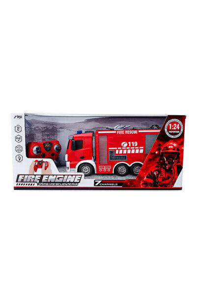 Sino Toys سيارة إطفاء حريق بريموت كنترول للأطفال من سينو، لعبة شاحنة إنقاذ ال...