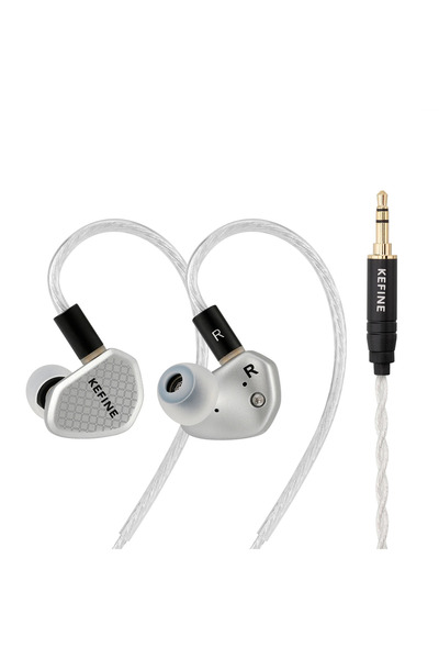 sipariş vakti Kefine Klean 10 mm DLC Diyaframlı Dinamik Sürücülü HiFi Kulak İ...