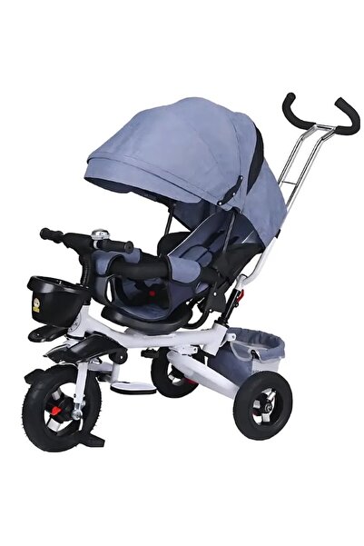 Velaris Tricicletă pentru copii, pliabilă, cu scaun rotativ la 360 de grade, ...