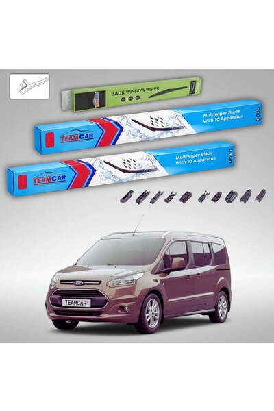 TEAMCAR Υαλοκαθαριστήρες Ford Tourneo Connect Gen II V408 Estate 2-θυρο 2013-...