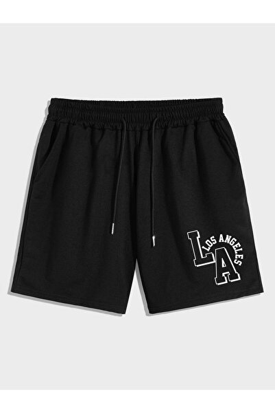 JANTIL MODA Unisex Black Shorts for a Sporty Look 👟