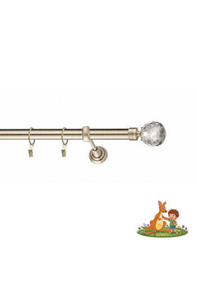 KLEIDECO Galerie simpla perdea Austria, Metal, Diametru 25mm, Capete STEYR, 1...