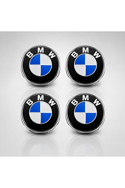 HDF BMW Jant Göbeği Göbek Kapağı 4 Adet Jant Orta Kapak