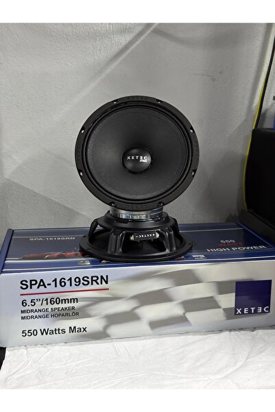 XETEC SPA-1619 SRN 16,5 cm Neodyum Midrange Hoparlör 550W Max 200 RMS 4 Ohm