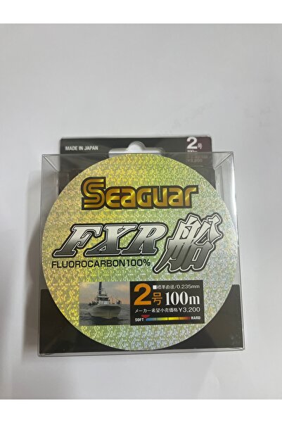seaguar FXR Fune 100/100 Fluorocarbon Misina 100 mt 0.235