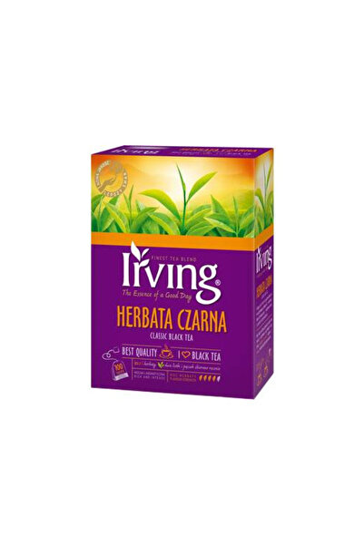 Irving Ceai negru Irving, 100 pliculete, 200 g, aroma profunda, ambalare expresa