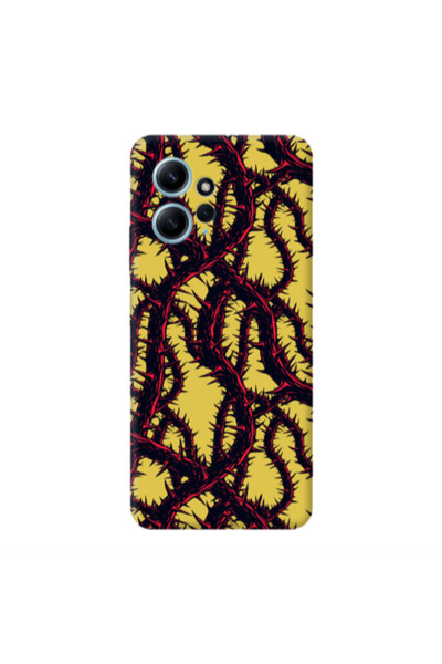 Other Xiaomi Redmi Note 12 4G Prickly ivy Yellow Colored Silicone TPU Θήκη