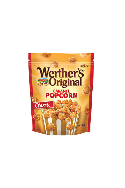 Werther's Original Popcorn caramelizat 100g, cu ingrediente de calitate, poat...