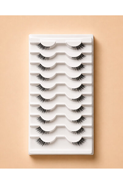 10lu Half Kirpik Set