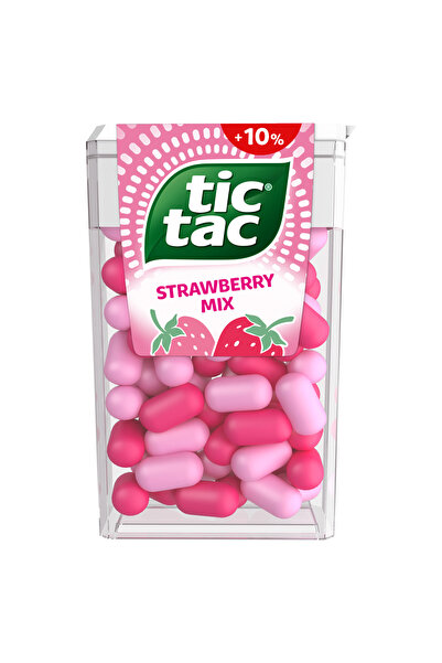 Tic Tac set 54g, aroma capsuna, fara alergeni