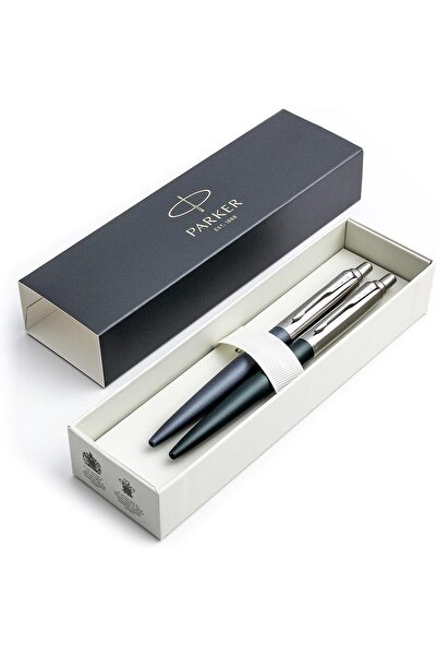 Parker Jotter XL Ballpoint Pen Gift Set, Matte Green in Dark Green and Primro...