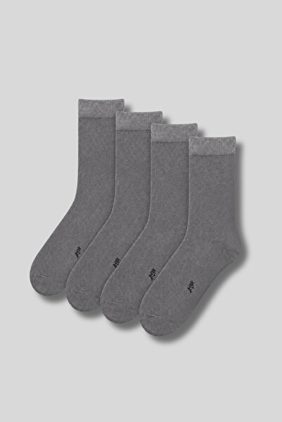Ada Çorap & İç Giyim Men's 4-Pack Bamboo Medium Length Socks