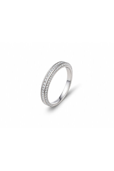 AMATI JEWELRY Inel Damă din Argint 925 cu Zirconiu Cubic, Pietre Frontale și ...