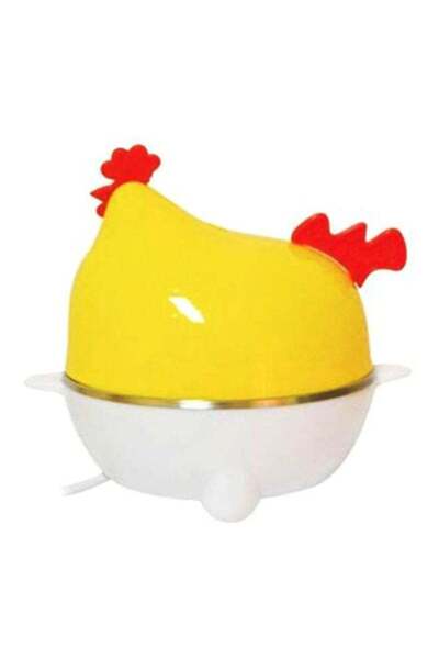 DLC Electric Egg Cooker 350 W White/ Red/ Yellow