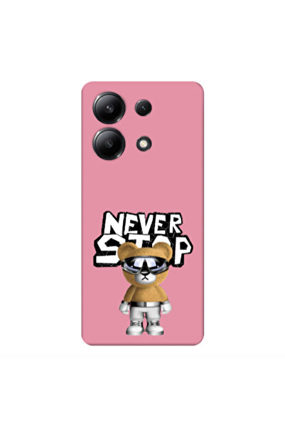 Other Xiaomi Redmi Note 13 4G Never stop Pink Colored Silicone TPU Θήκη