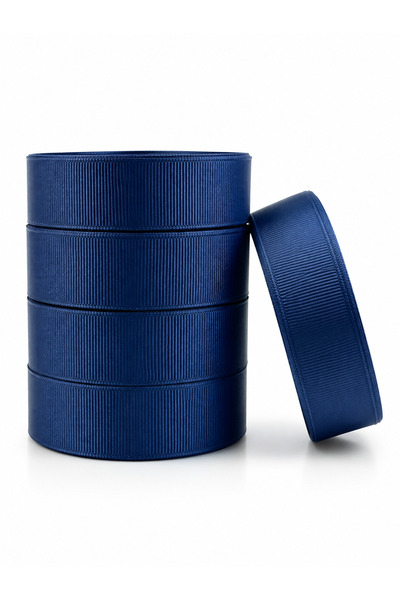 OEM Set de 5 Benzi Grosgrain Albastru 2,5 cm