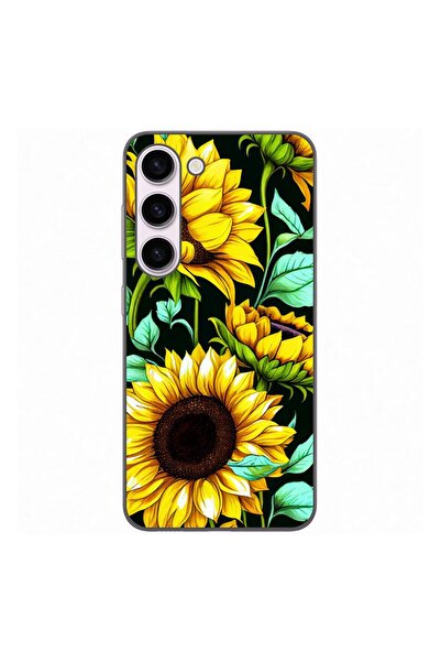 OEM Husa compatibila cu Samsung Galaxy S23 Silicon Gel Tpu Model Floarea Soar...