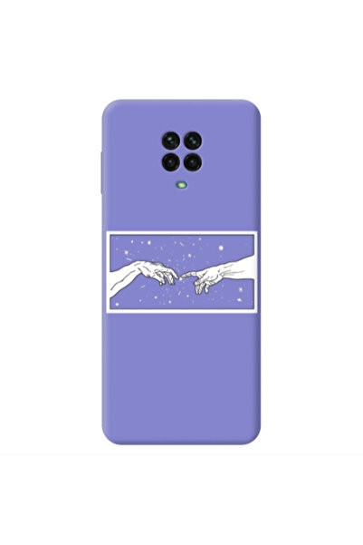Other Xiaomi Redmi Note 9 Pro Touch Purple Colored Silicone TPU Θήκη