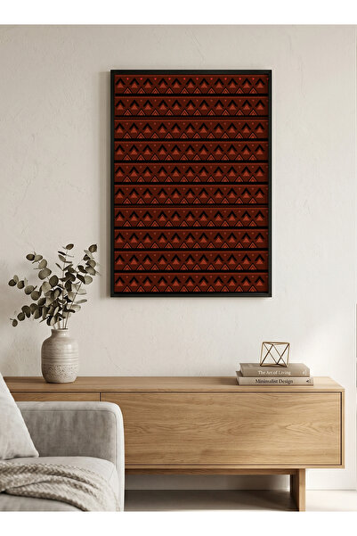 LOWHA Canvas Wall Art Stretched Over Wooden Frame with Black Floating Frame a...
