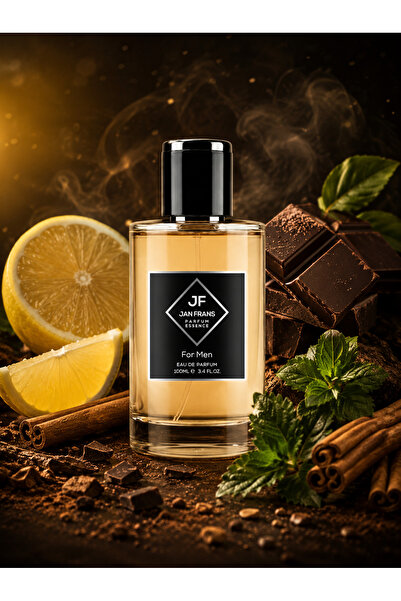 JF JAN FRANS BLACK X | ÇİKOLATA LİMON TARÇIN PAÇULİ NOTALI 100 ML EDP ERKEK P...