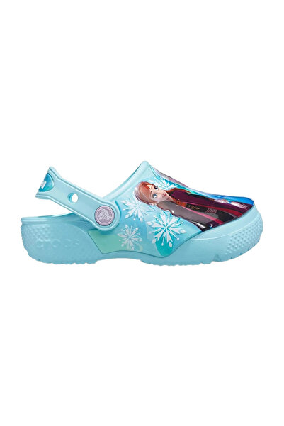 Crocs Fl Disney Frozen Ii Clog 206804-4O9 Children's Slippers Turquoise Juststep