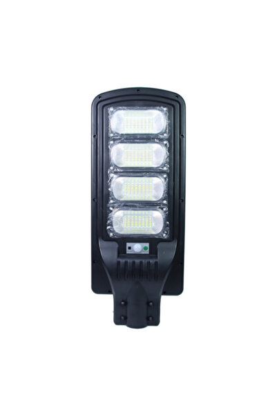 Jortan Lampă stradală LED cu încărcare solară, 200W, senzor de mișcare, bater...