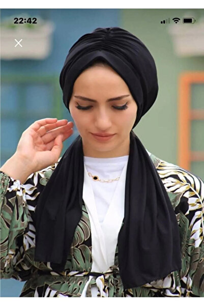 Sahra Şal Dünyası Bone Shawl Ready-To-Wear Hijab Clothing Design Bone - Speci...