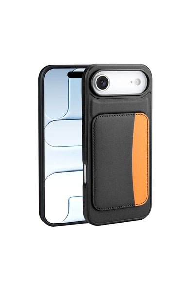 Ummeslem غطاء سيليكون X-Kart متوافق مع هاتف Apple iPhone 17 Air مع حامل البطاقات