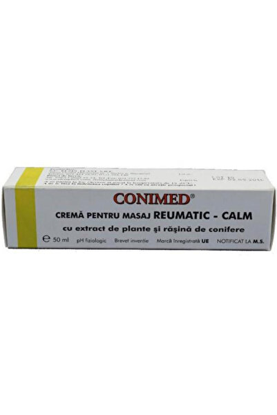 Elzin Plant Crema pentru Masaj Reumatic Calm Conimed Elzin Plant, 50ml