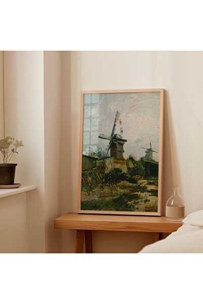 Pegziz Ulica i kuća Vincenta van Goga | Uramljeni umetnički poster sa gradski...