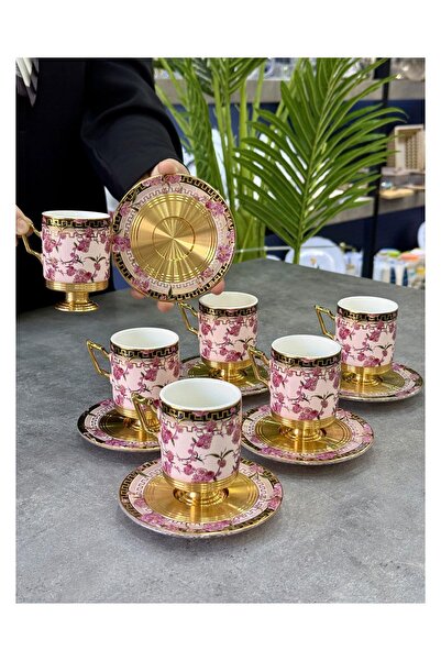 Doğudeko Rosie Porselen 6-Piece Avangarde Cup Set