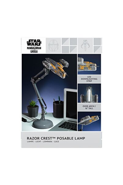 Paladone Star Wars Razor Crest Ayarlanabilir Masa Lambası