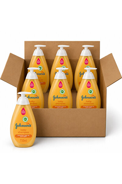 Johnson Baby Shampoo 750ml bundle of (6*750ml)