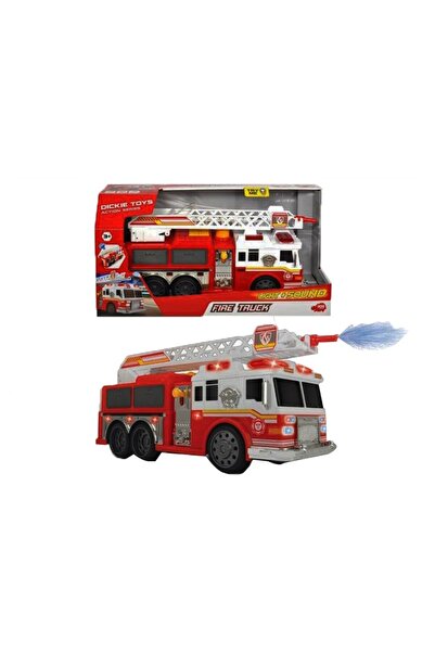 Dickie Toys Comandant de pompieri, funcția camionului de pompieri