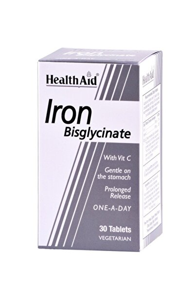 Health Aid Iron Bisglycinate with Vit C, Σίδηρος Δισγλυκινικός με Βιταμίνη C,...