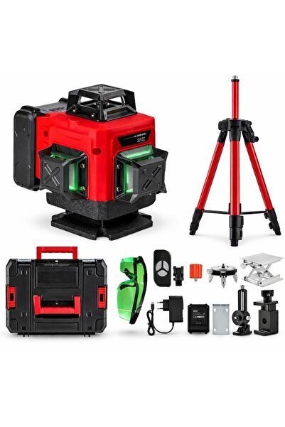 OEM Nivela Laser Profesionala Kraftec M16 4D, 16 Linii 360°, Laser Verde, Pre...