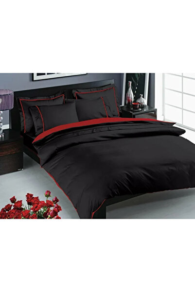 Taç LENJERIE DE PAT KING PRESTIGE NEGRU 220X200 CM
