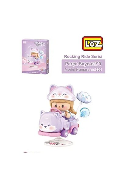 Angel Of Life Lz-4305 loz fox swinging drive 190 piece block toy
