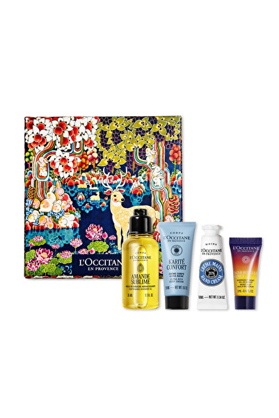 L'Occitane Best Seller Cilt ve Vücut Bakım Seti, Tasarım Kutulu, 4'lü Set