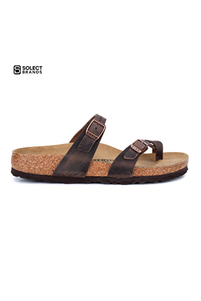 Birkenstock ماياري شبشب نسائي بني داكن 171323