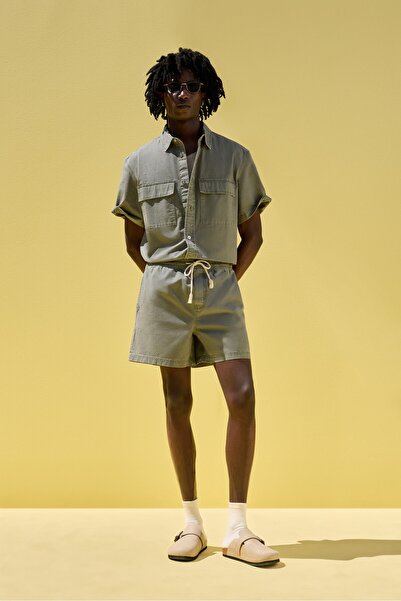 LEFTIES Jogger bermuda şort