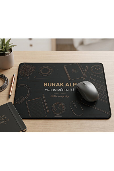 ElyNowa Kişiye Özel Minimalist Şık Mousepad (18X22)