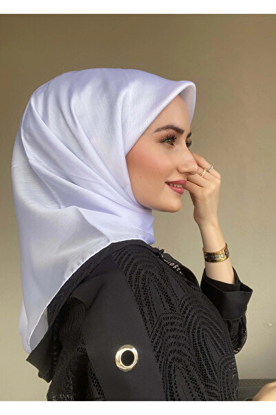 sevateks Evening Dress Janjan Shiny Satin Textured Hijab Evening Dress Chiffo...